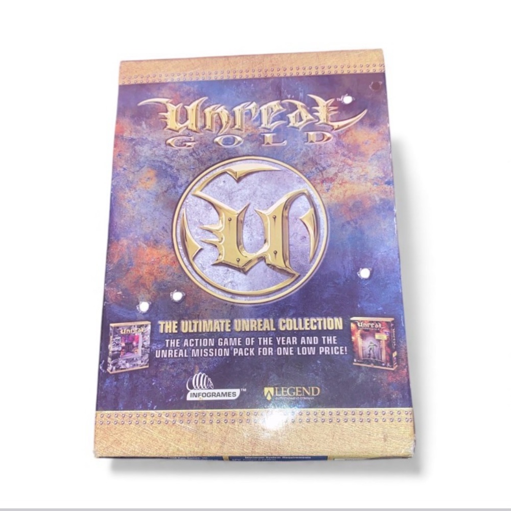 Factory sealed the ultimate unreal gold collection NEW box  PC GAME VTG